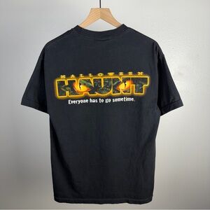 Vintage Knott’s Scary Farm Halloween Haunt Everyone Has To Go Sometime Y2K Large